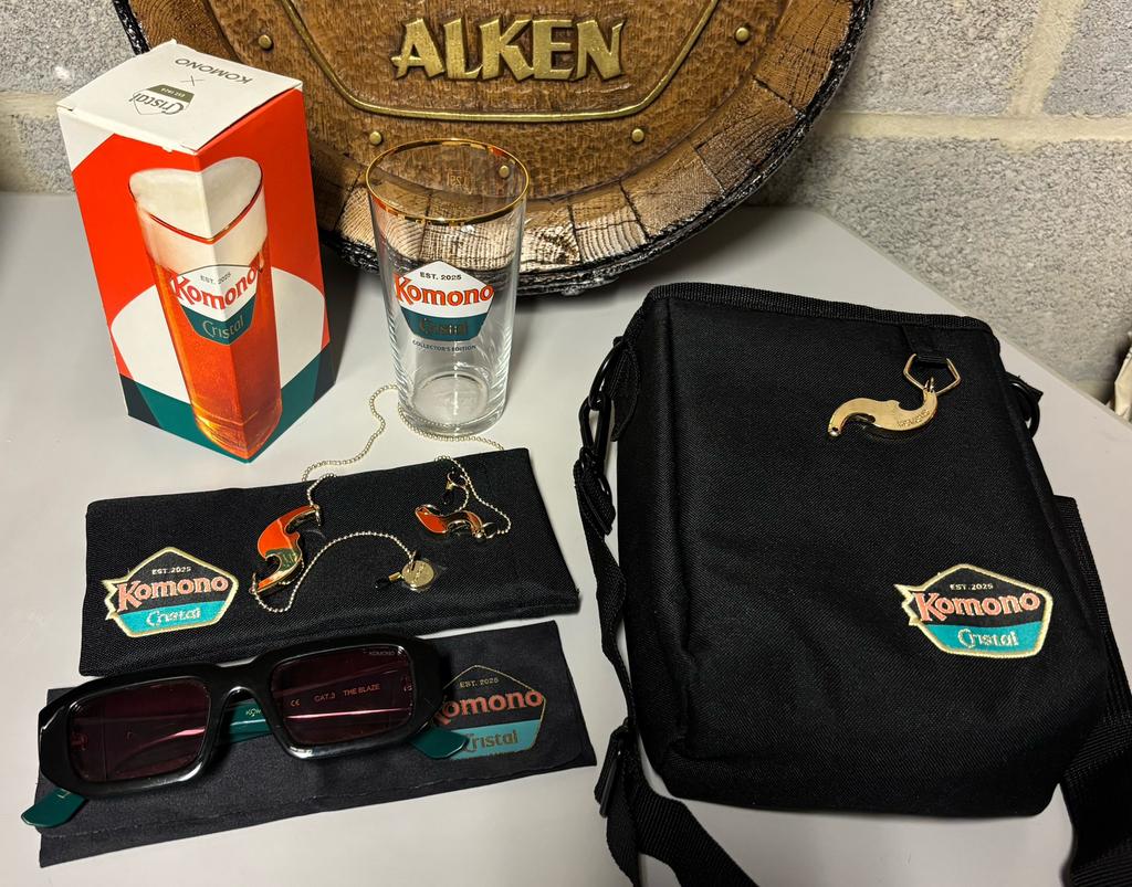 Cristal Alken x Komono setje, Enlèvement, Neuf