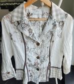 Ensemble 2 pièces. Blouse/Chemisier et Jupe, Enlèvement, Blanc