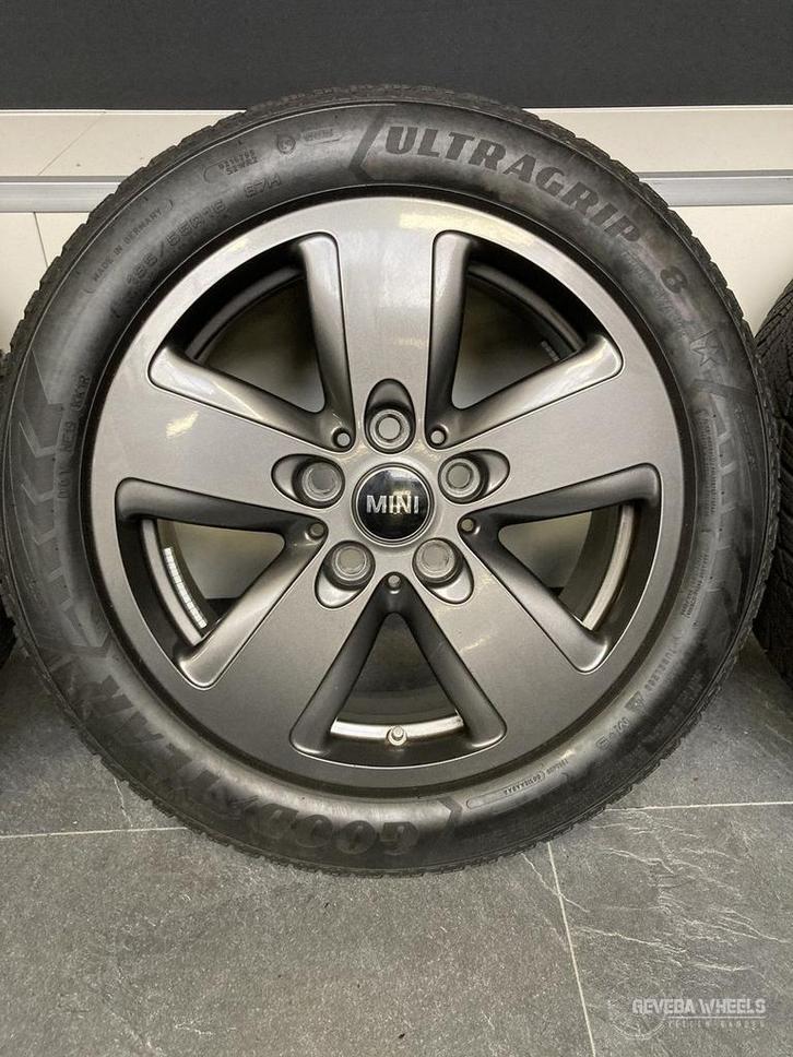 16” originele Mini Cooper F55 F56 velgen + winterbanden 517, Auto-onderdelen, Banden en Velgen, Banden en Velgen, Winterbanden