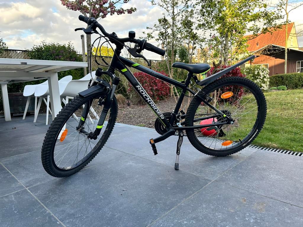 Kinderfiets Rockrider - 24 inch, Vélos & Vélomoteurs, Vélos | VTT & Mountainbikes, VTT semi-rigide, Enlèvement, Comme neuf, Autres marques