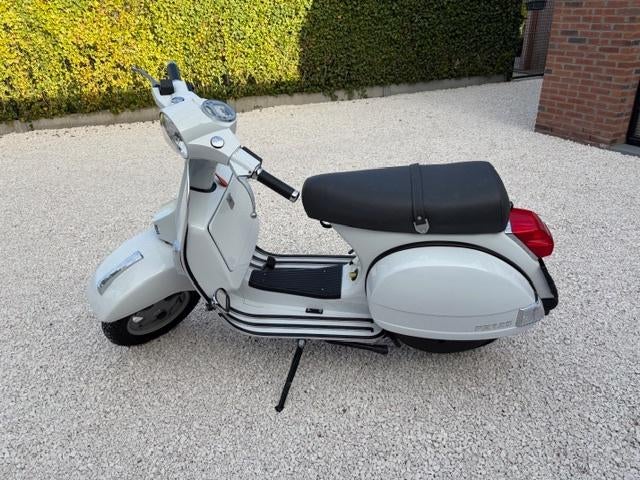 Vespa PX125 wit - perfecte staat - klassiek model, Autres modèles, Comme neuf, Enlèvement, Deux-temps