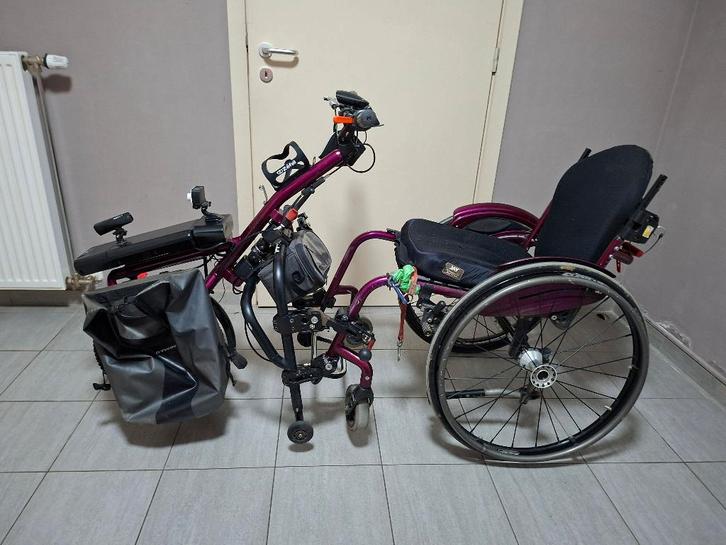 Aankoppelwiel Ouickie Empulse Power, Diversen, Rolstoelen, Gebruikt, Elektrische rolstoel, Ophalen