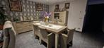 complete eetkamer, Huis en Inrichting, Ophalen, Zo goed als nieuw, 4 tot 6 stoelen