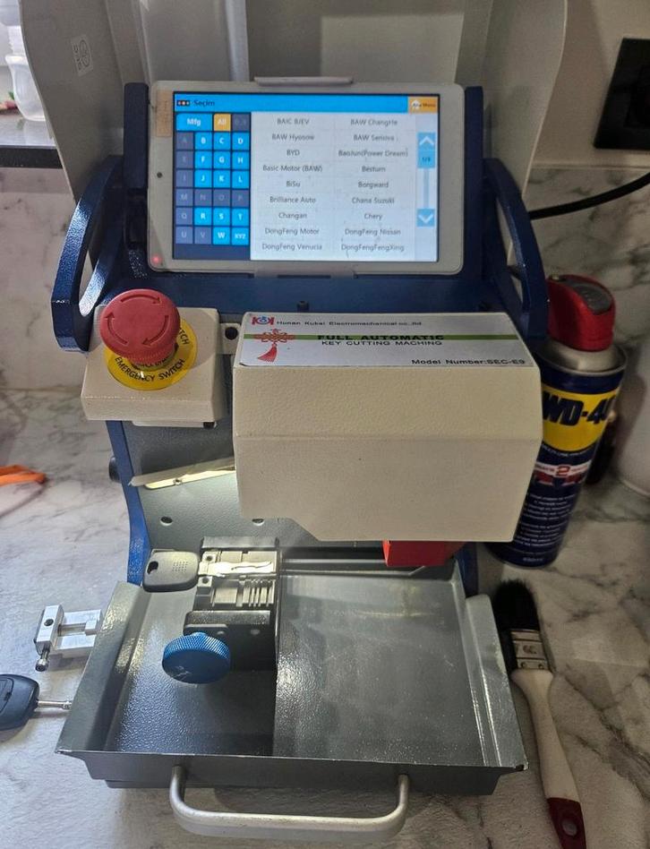 Sleutelmachine SEC E9, Doe-het-zelf en Bouw, Gereedschap | Freesmachines, Ophalen