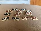 6 zwart/wit koeien + 6 bruin/wit koeien, schaal 1:32, Ophalen of Verzenden, Zo goed als nieuw, Boerderijdier, Beeldje of Figuurtje