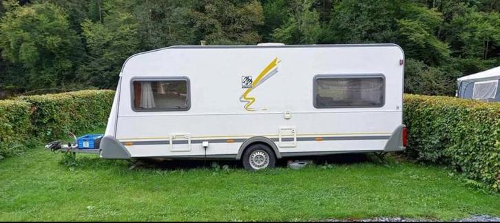 Caravan Knaus Sudwind, Caravans en Kamperen, Caravans, Hobby, Luifel, Ophalen