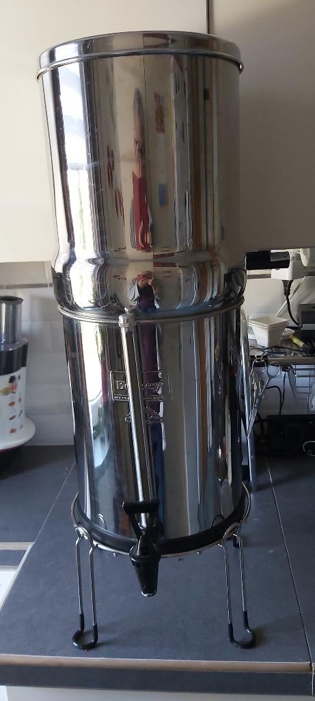 FILTRE A EAU BERKEY 12.3L, Maison & Meubles, Cuisine | Ustensiles de cuisine, Autres marques, Argent, Comme neuf, Enlèvement
