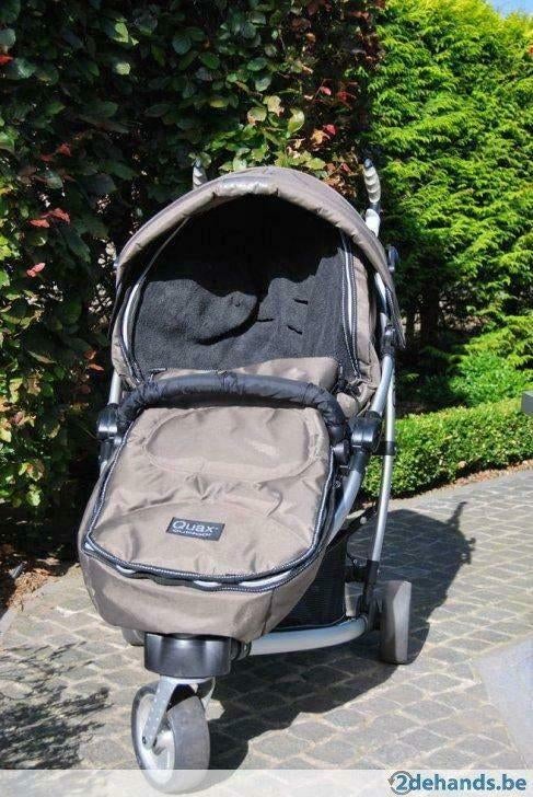 Buggy Quax : robuste, compact et léger, Enfants & Bébés, Buggys, Comme neuf, Autres marques, Protection de pluie, Dossier réglable