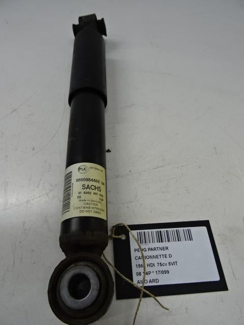 AMORTISSEUR ARRIÈRE DROIT Partner (GC / GF / GG / GJ / GK), Utilisé, Peugeot