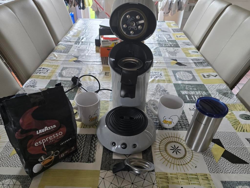 Sensep philips plus tasses,boite a patch et quelque patch, Enlèvement, Philips, Senseo