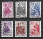 Belgische postzegels - 1125/1130, Postzegels en Munten, Postzegels | Europa | België, Verzenden, Postfris