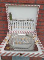 *NEUF* Plat, fourchettes+pelle à dessert inox/or 24 carats., Enlèvement, Neuf, Autres formes, Métal