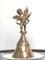 Bel Engel Putti Art Nouveau messing Antiek😍🎶🔊💑🤗👌, Ophalen of Verzenden, Brons