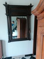 Prachtige antieke spiegel handgesneden decoratie, Ophalen, Rechthoekig, 50 tot 100 cm, 100 tot 150 cm