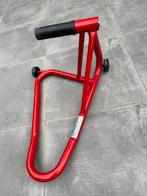 Bequille d atelier moto monobras, Enlèvement