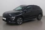 Hyundai KONA HEV 1.6 gdi feel n-line 129 AT, Auto's, Hyundai, Automaat, Gebruikt, Overige bekleding, Zwart