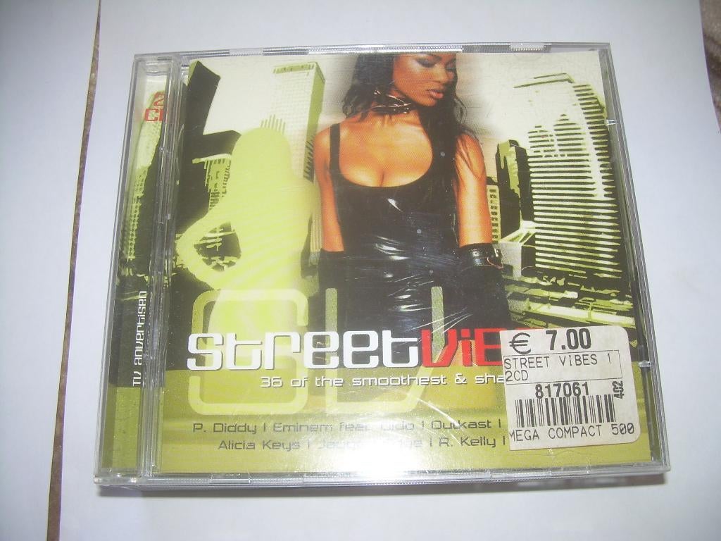 2 CD S - STREET VIBES, Cd's en Dvd's, Cd's | Verzamelalbums, Ophalen of Verzenden, Zo goed als nieuw, Hiphop en Rap