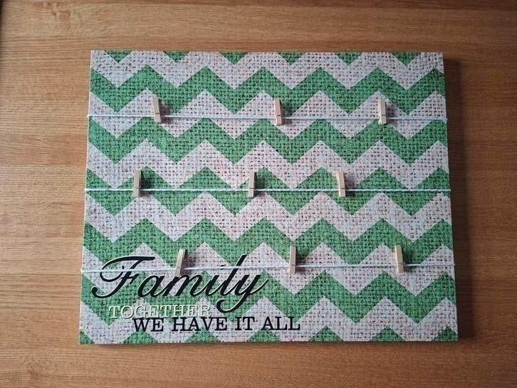 Pêle-mêle en toile 50 x 40 cm, Maison & Meubles, Accessoires pour la Maison | Cadres, Comme neuf, Moins de 50 cm, 50 à 75 cm, Autres matériaux