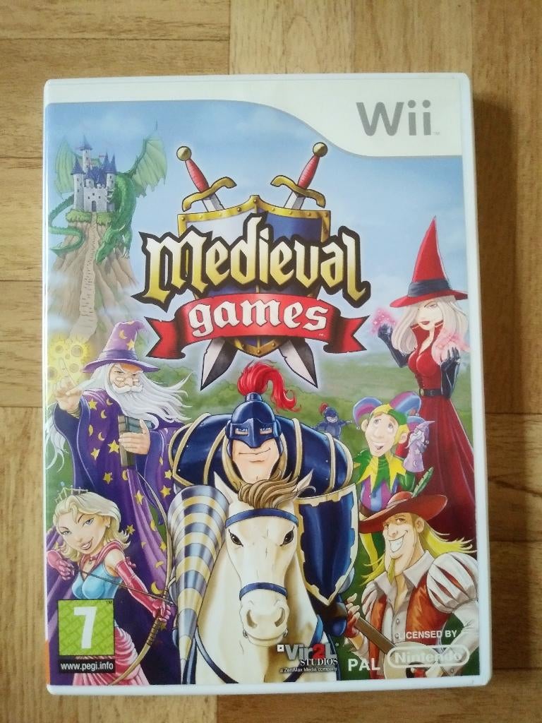 Jeux médiévaux pour Wii ou Wii U, Enlèvement ou Envoi, À partir de 7 ans, Aventure et Action, 3 joueurs ou plus