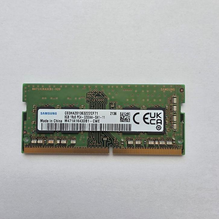 RAM DDR4 8GB, Computers en Software, RAM geheugen, Zo goed als nieuw, Laptop, 8 GB, DDR4, Ophalen of Verzenden