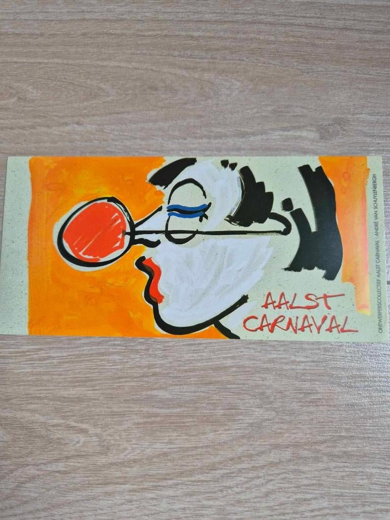 Zelfklever Aalst carnaval 1997, Enlèvement ou Envoi