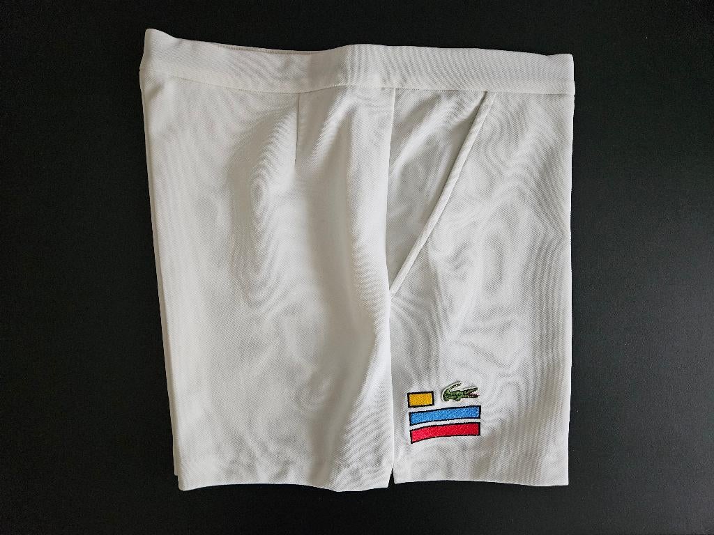 Short de tennis Lacoste, Sports & Fitness, Tennis, Enlèvement ou Envoi, Utilisé, Vêtements, Autres marques