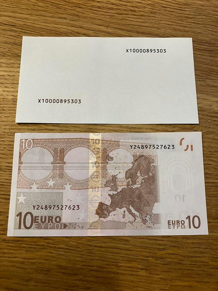 hulp gevraagd - informatie gezocht, Postzegels en Munten, Bankbiljetten | Europa | Eurobiljetten, Ophalen of Verzenden