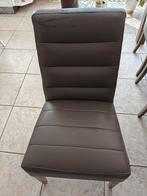 6 eetkamerstoelen, Ophalen, Leer