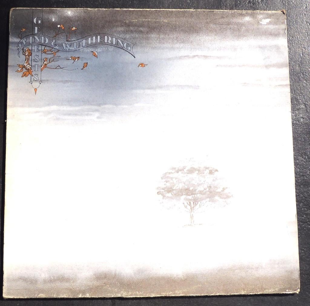 GENESIS - Wind Wuthering original 1976 Charisma Label, Envoi, Utilisé