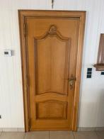 5 binnendeuren in hout, Doe-het-zelf en Bouw, Ophalen, Gebruikt, 80 tot 100 cm, Binnendeur