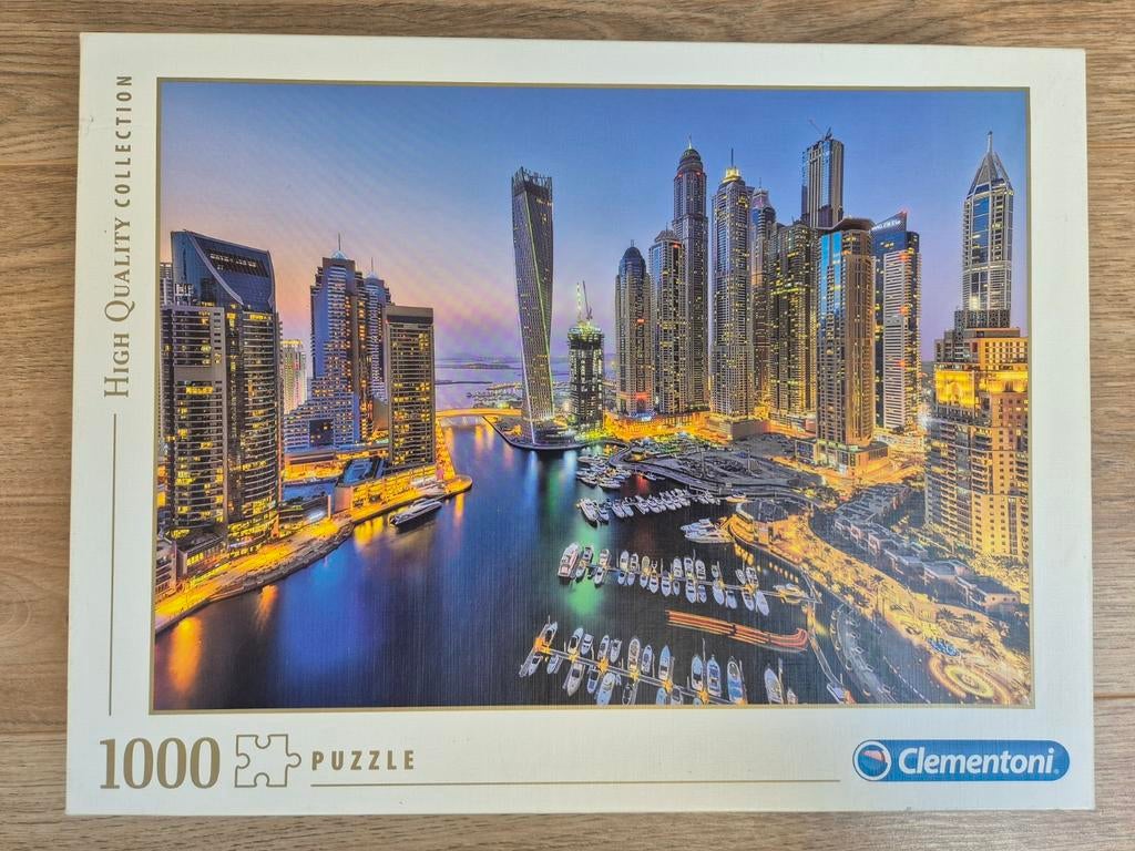 Clementoni puzzel, Ophalen