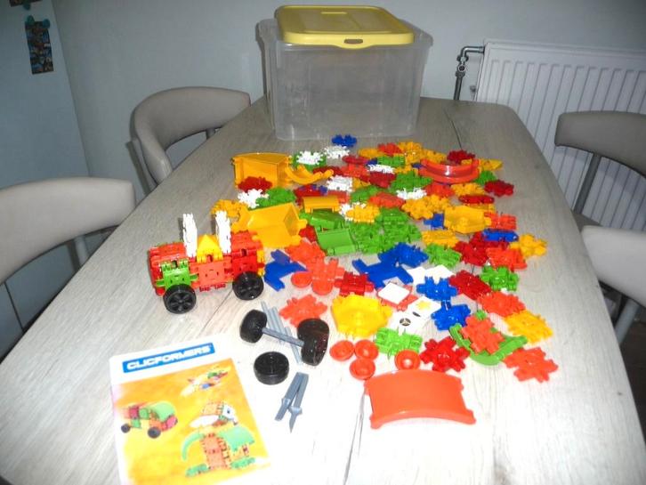 CLICFORMERS set (150 stuks), Kinderen en Baby's, Speelgoed | Bouwstenen, Zo goed als nieuw, Ophalen of Verzenden