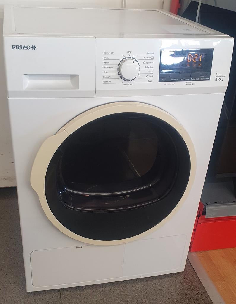 Friac droger met warmtepomp