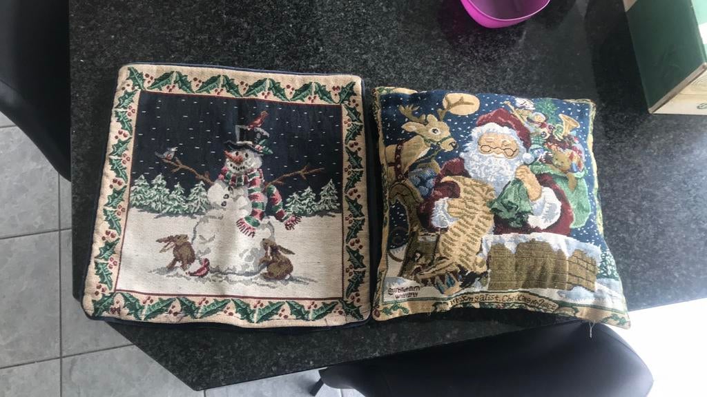 Kussen kussensloop kerst, Diversen, Kerst, Ophalen of Verzenden