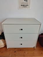 Comode gris, 3 ou 4 tiroirs, 25 à 50 cm, Moins de 100 cm, Comme neuf