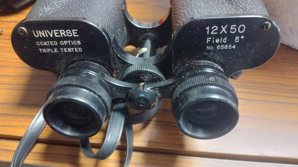 Verrekijker 12 x 50, Ophalen