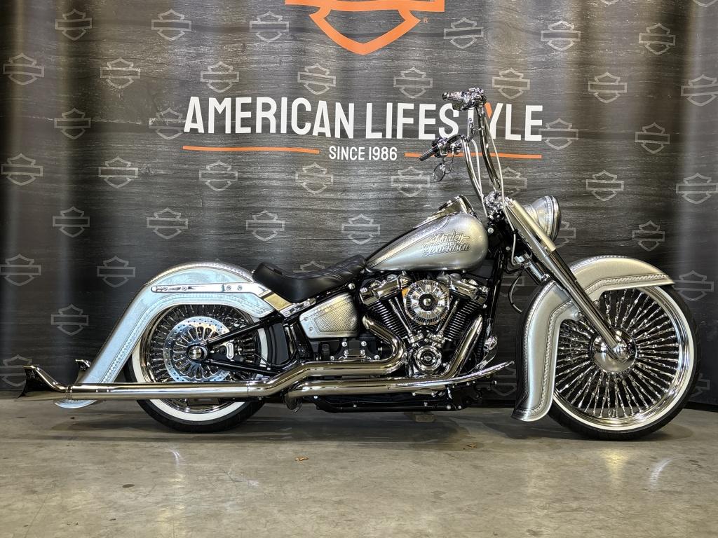 Harley-Davidson Chopper Softail Heritage Chicano Custom buil, Motos, Entreprise, Régulateur de vitesse, Autre, Plus de 35 kW