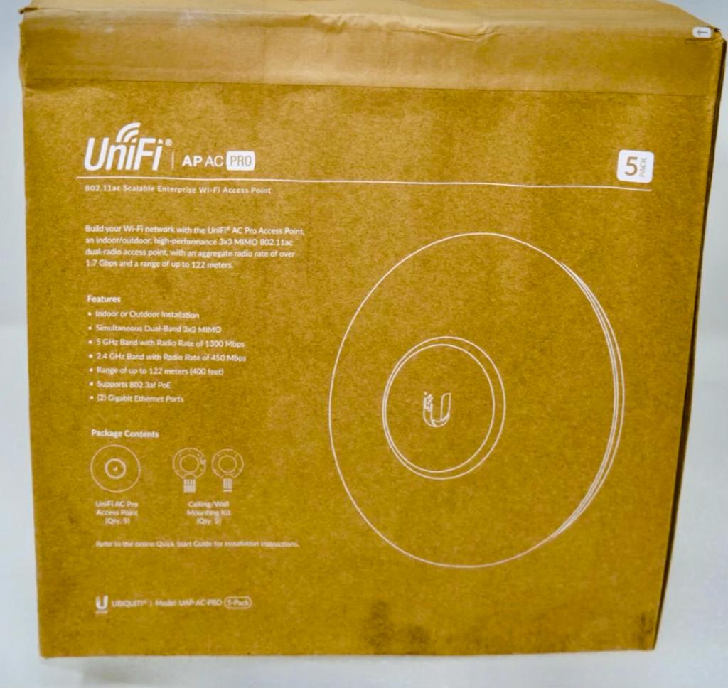 Unify Ubiquiti AC Pro - set van 5, Ophalen of Verzenden, Zo goed als nieuw, Unifi