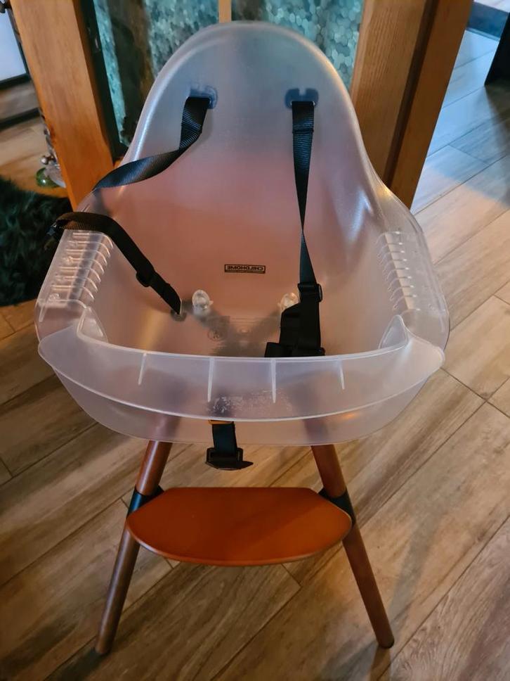 Childhome Stoel Evolu2 Donker Naturel Frosted, Kinderen en Baby's, Kinderstoelen, Ophalen