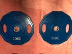 2x 20kg bumper plates 50mm, Enlèvement