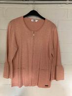Zalmkleurige met zilver gespikkelde cardigan, M.  Bellisimo, Maat 38/40 (M), Overige kleuren, Ophalen of Verzenden, Zo goed als nieuw