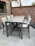 Tuinset met 6 stoelen, Tuin en Terras, Ophalen, 6 zitplaatsen, Tuinset, Eettafel