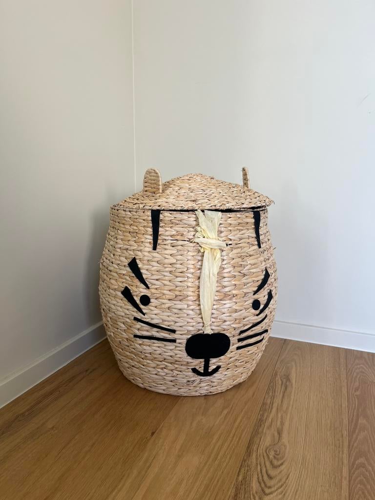 Maisons du Monde Opbergmand kinderkamer jungle, Ophalen, Zo goed als nieuw