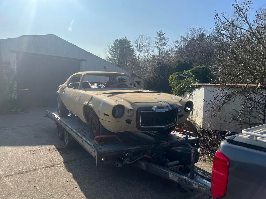 Chevrolet camaro rs 1973 Project oldtimer, Autos, Chevrolet, Particulier, Achat, Camaro