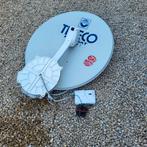 Schotelantenne, Caravans en Kamperen, Ophalen