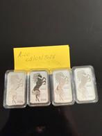 Zilver baar 1oz year of the horse, Postzegels en Munten, Edelmetalen en Baren, Ophalen, Zilver