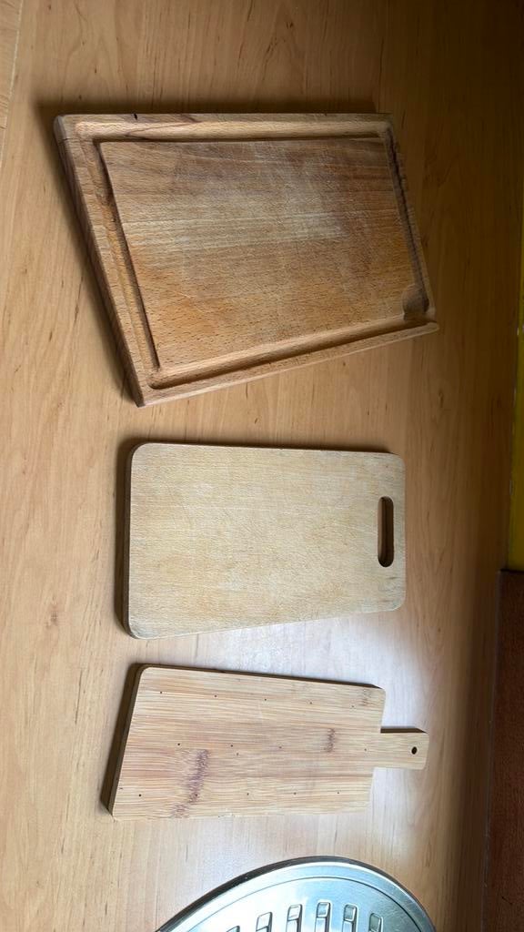 Set houten snijplanken, Ophalen of Verzenden, Gebruikt