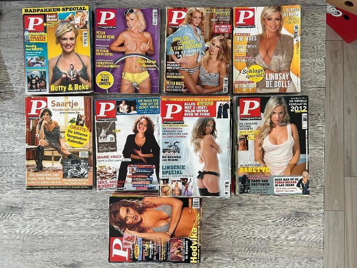 67 P-Magazines van 2001 tot 2015, Verzamelen, Tijdschriften, Kranten en Knipsels, Tijdschrift, 1980 tot heden, Ophalen of Verzenden