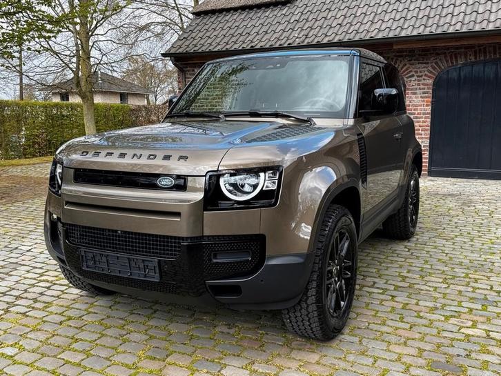 Land Rover Defender 90 3.0D LICHTE VRACHT € 57.850 + BTW, Auto's, Land Rover, Bedrijf, 360° camera, 4x4, ABS, Achteruitrijcamera