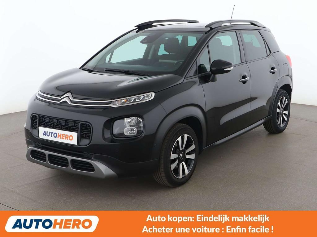 Citroën C3 Aircross 1.2 PureTech Shine (bj 2019), Auto's, Voorwielaandrijving, USB, Stof, Gebruikt